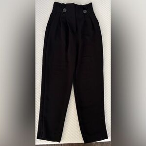 H&M Sleek Black Dress Pants